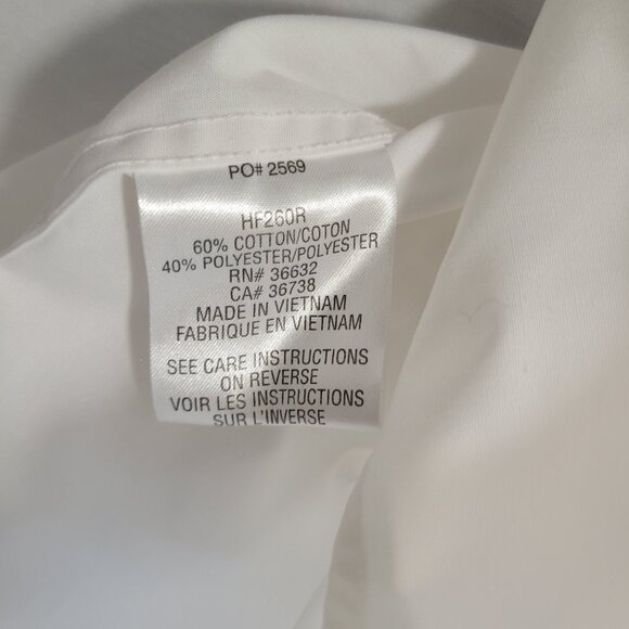 Vintage White Haggar Blouse - Picture 6 of 7